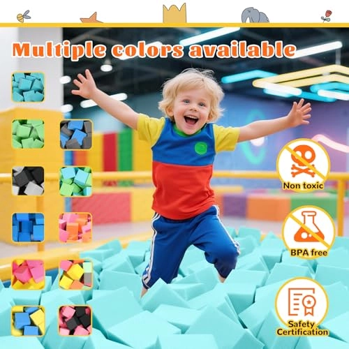Foam Cubes - 36 months - 6 years 24 pieces