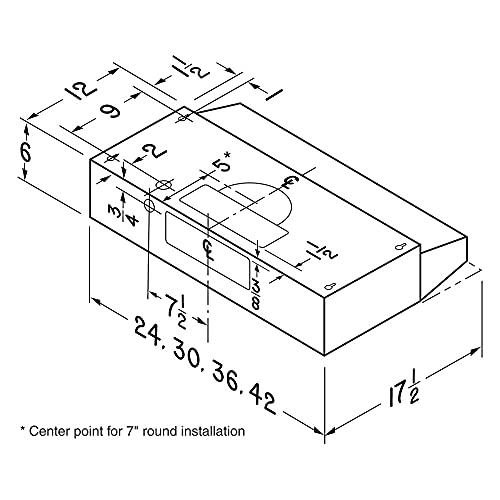 F403023 - MAX 230 CFM 30-inch