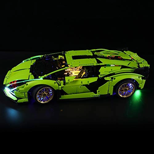 Led Lighting Kit for LEGO Technic Lamborghini Sián FKP 37 42115