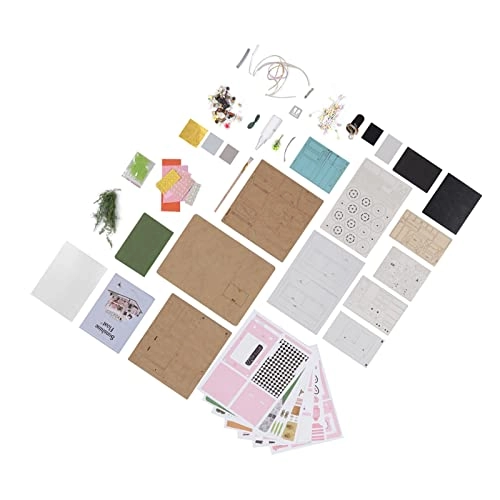 DIY Mini House Kit - Wooden LED Lights