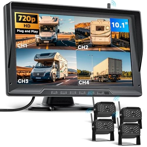 Digital Wireless Reversing Camera System - Night Vision Wireless 720P