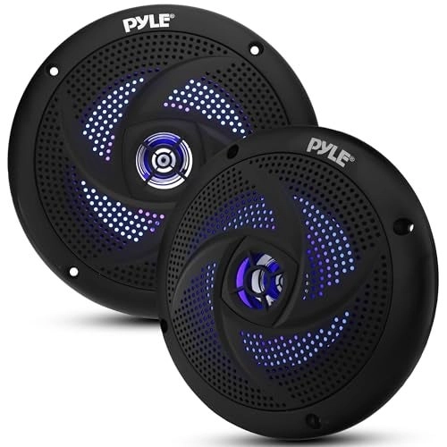 Low-Profile Waterproof Marine Speakers - 6.5 Inch 240W