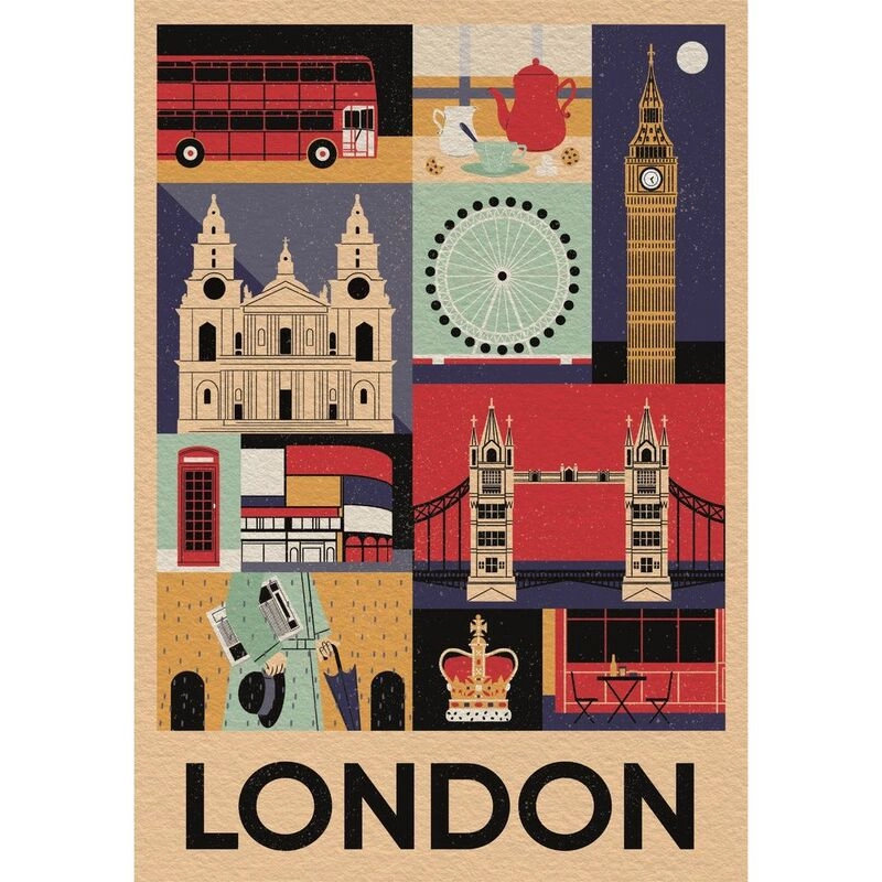 Style In The City London Puzzle (527-39844) - 1000 pcs