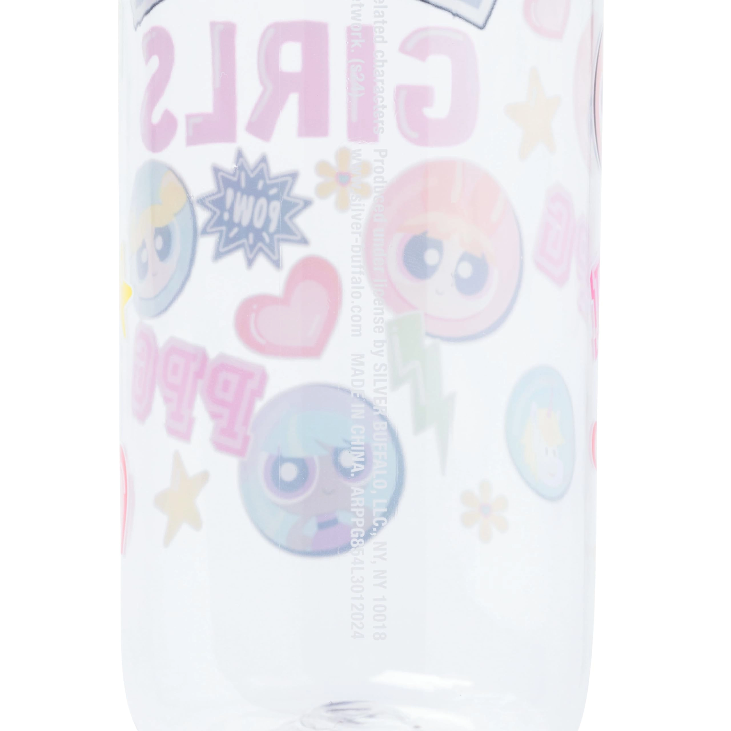 The Powerpuff Girls Water Bottle - Screw-On Lid