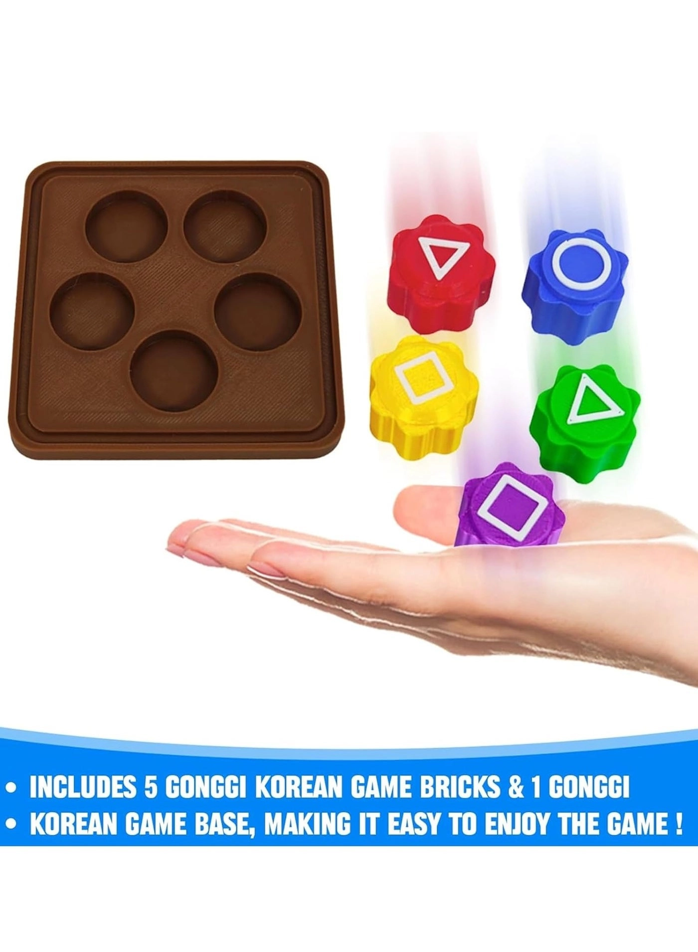 Jebi Chagi + Gonggi + Ddakji + Paeng-y + Biseokchigi