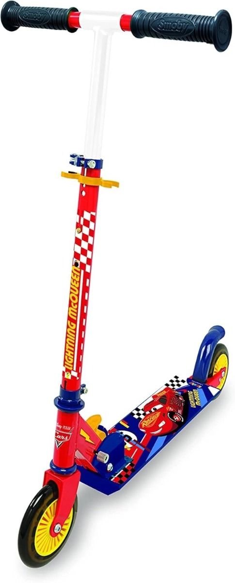 Smoby Cars 2-Wheel Kick Scooter – Foldable