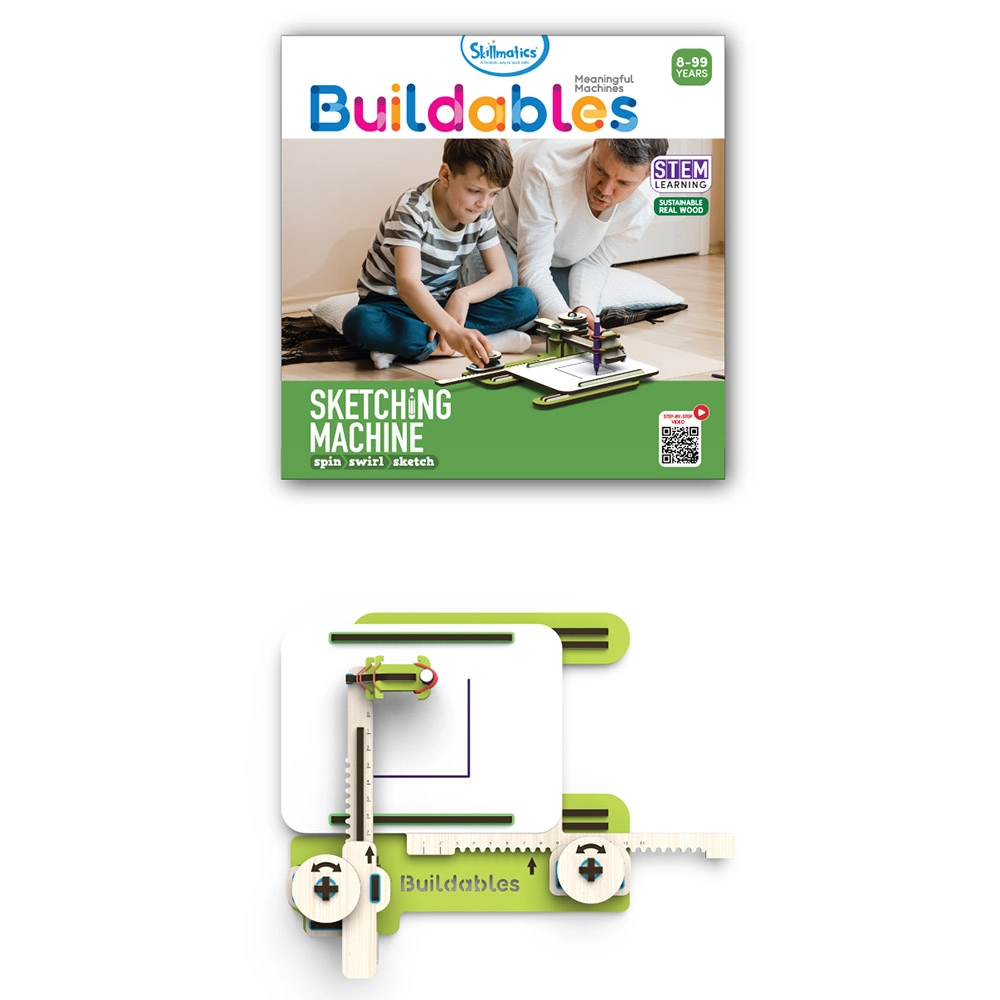 Buildables Sketching Machine - Suitable for 6 to 12 yrs