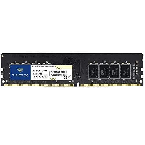 Timetec UDIMM - 8GB 2400MHz 288 Pin DDR4