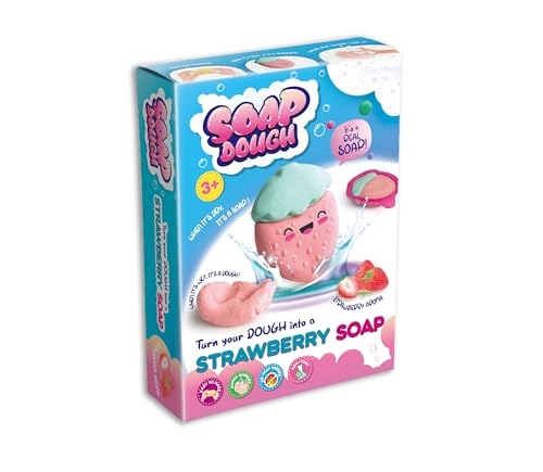 Strawberry-Soap Dough - 3+ years