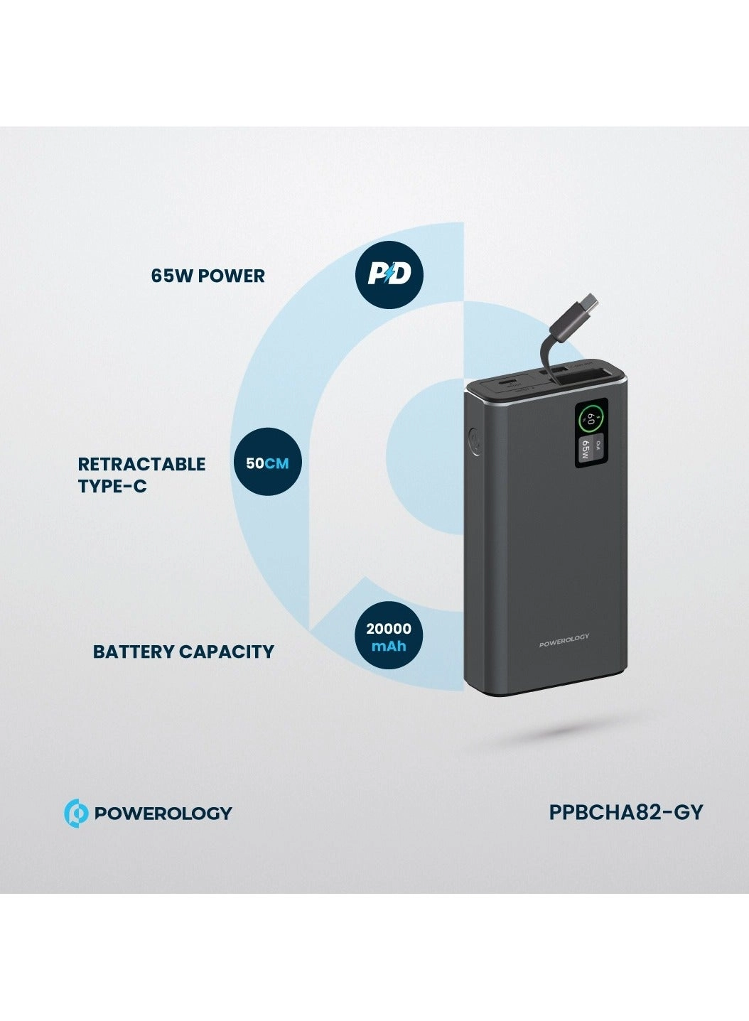 PPBCHA82-GY - 20000mAh 65W
