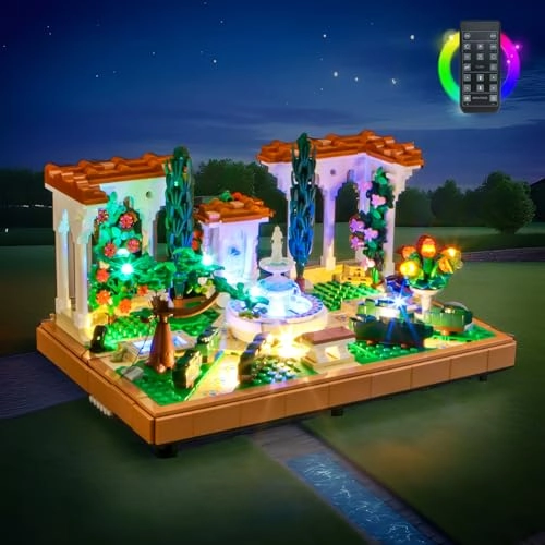 Remote Control Light Kit - Compatible with 10359 Fountain Garden LED Lighting Set