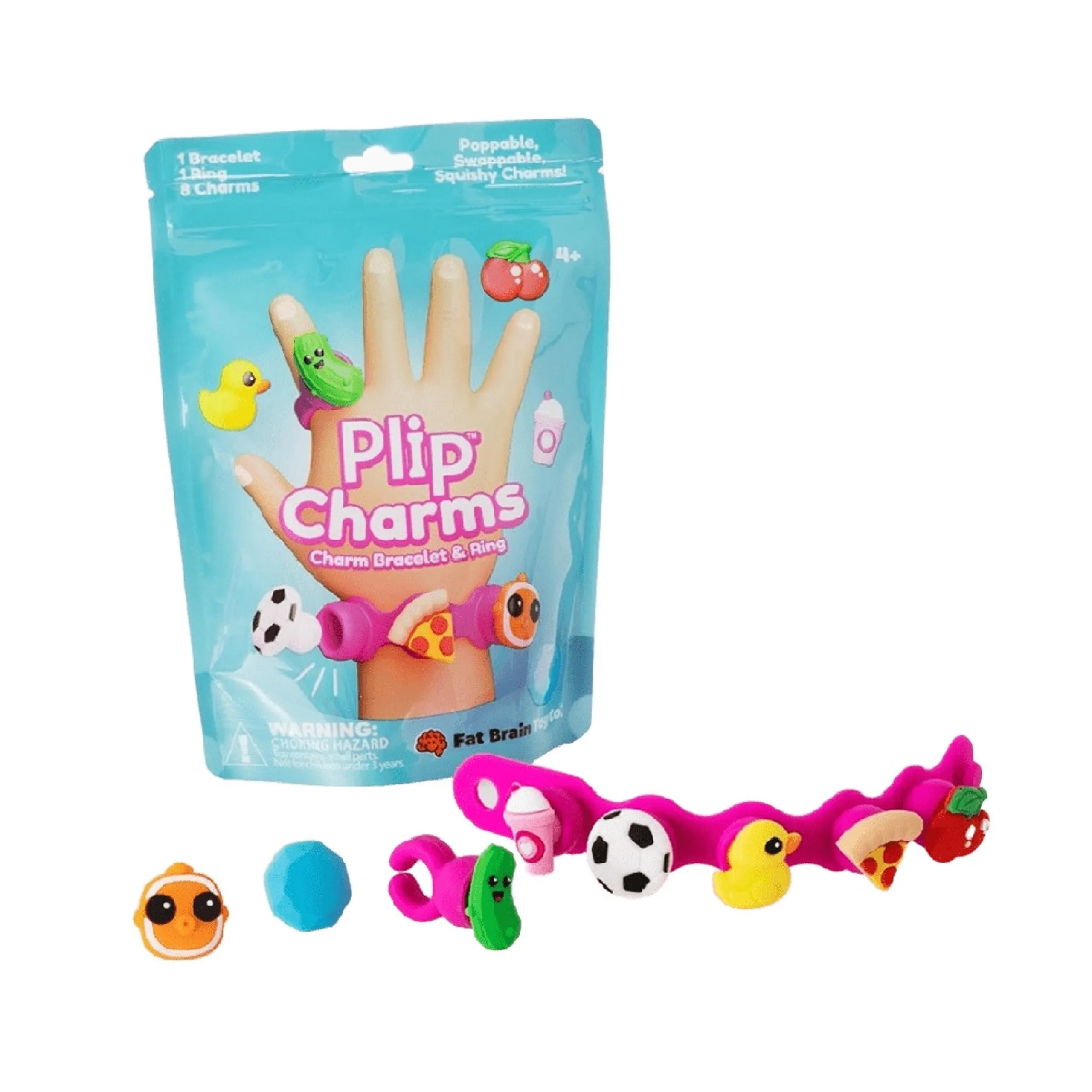 Plip Charms Silicone Jewellery Set
