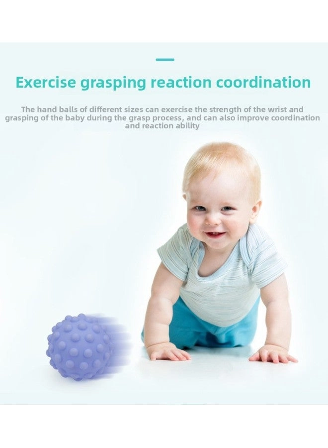 Huang Er Baby Touch Hand Grab Ball - Upto 12 Months 8 pieces