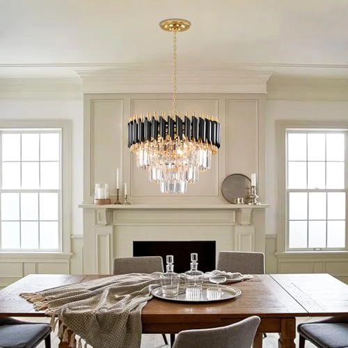 Crystal Chandelier - 23.6inch