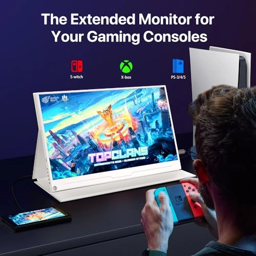 Portable Monitor - FHD 1080P 15.6 Inches