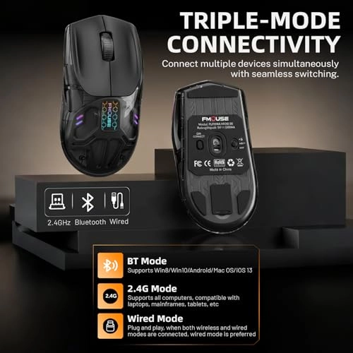 M235 Gaming Mouse - Tri-Mode