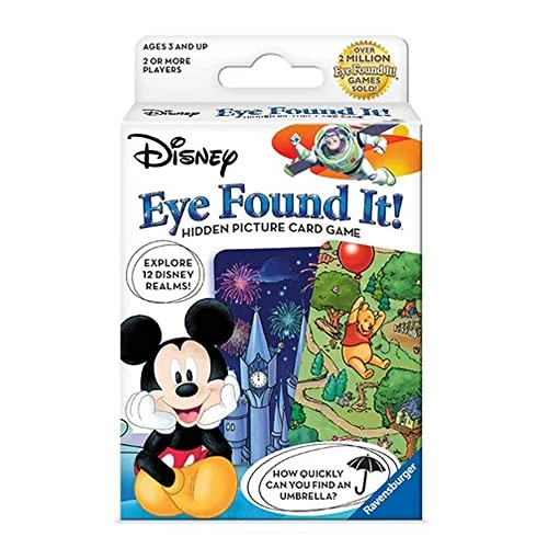 Wonder Forge World of Disney: Eye Found It - Card Game