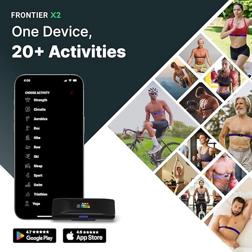 X2 - 24/7 Continuous Heart Monitoring Bluetooth 5.0 Waterproof