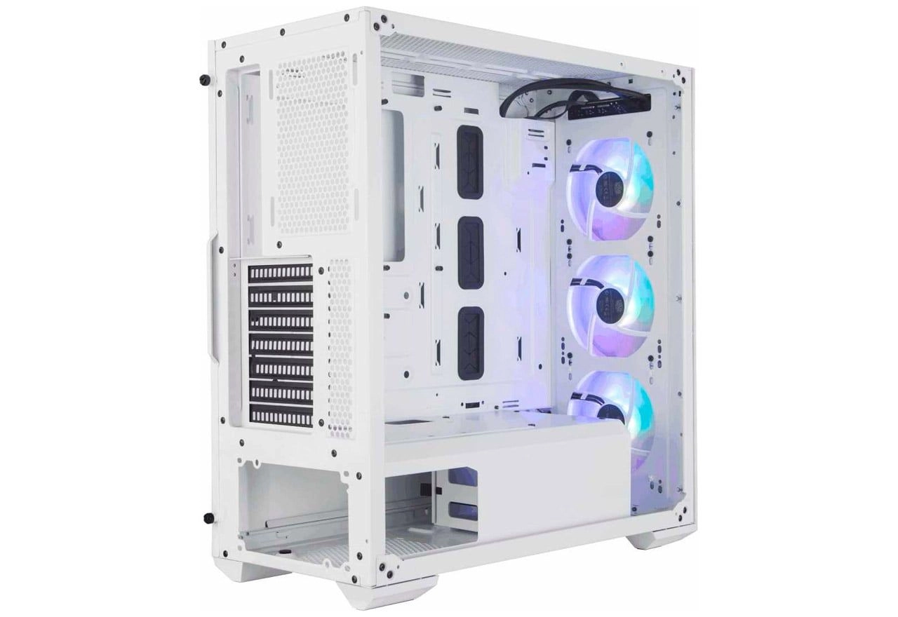 TD500 Mesh - Fully tempered glass side panel Mid-tower PC case