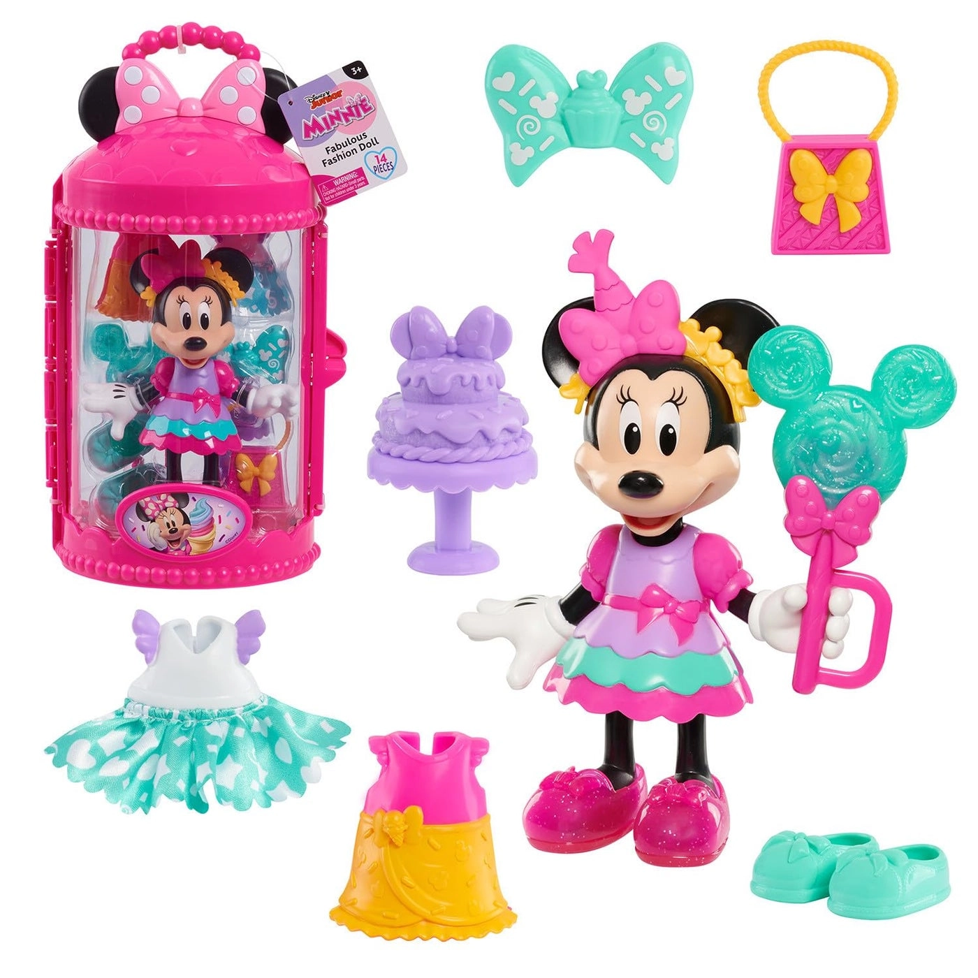 Minnie Mouse Fashion Doll - Unicorn Fantasy 14-pieces Ages 3+