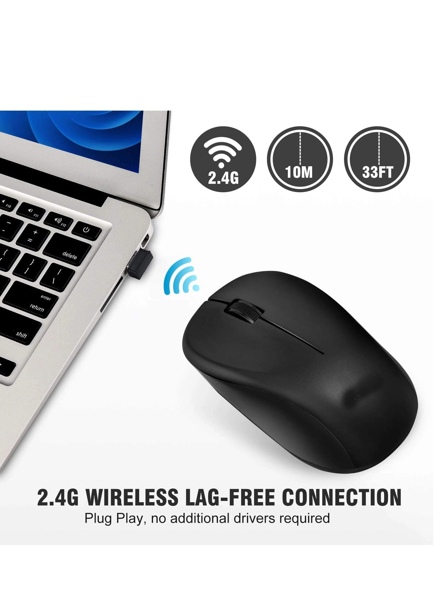 Optical Mouse - Wireless