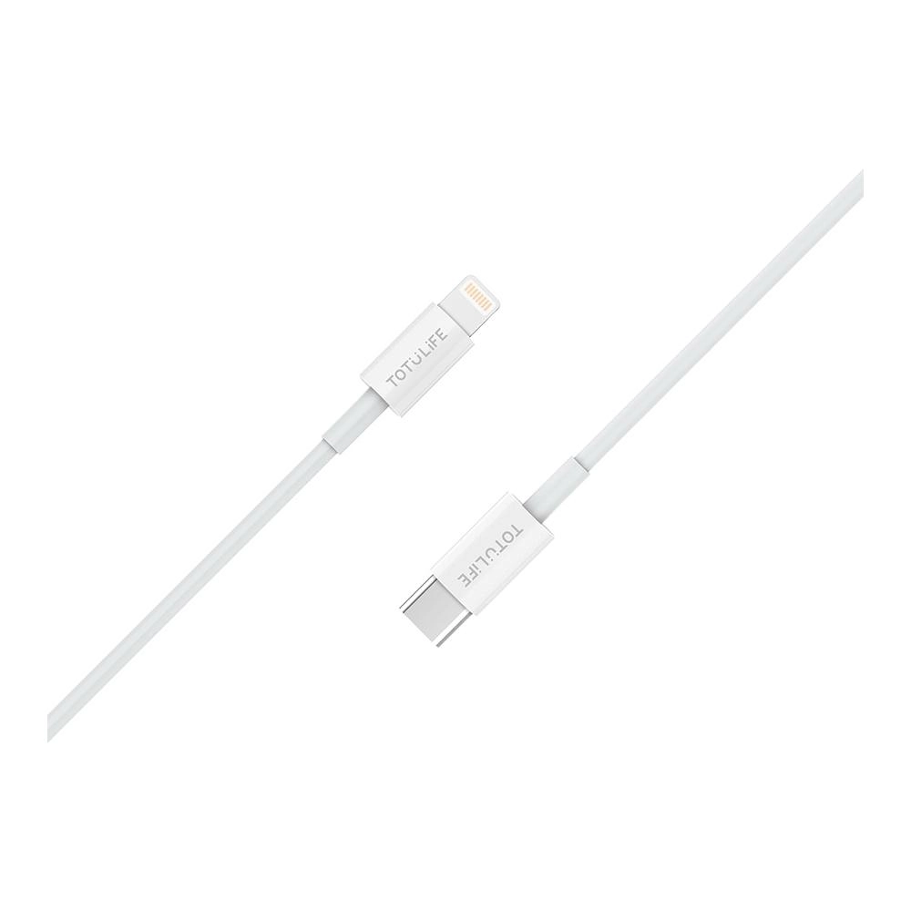 TOTUDESIGN Pure Series PD To Type-C Cable Lightning to USB-C 2m