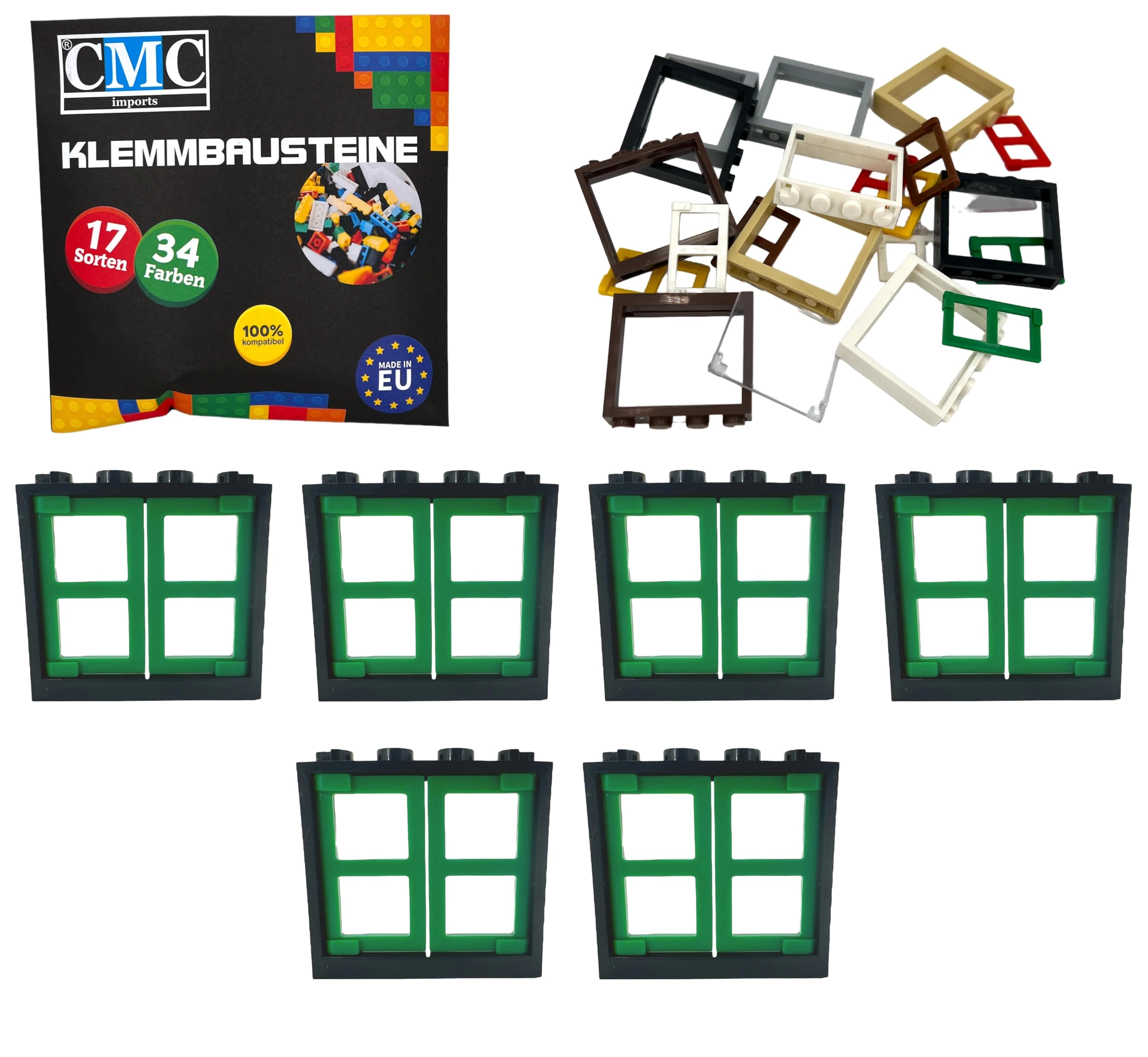 Window Frame 1 x 4 x 3 - 6 pcs