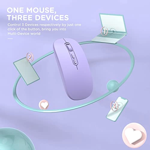 Tri-Mode Rechargeable Mouse - Wireless