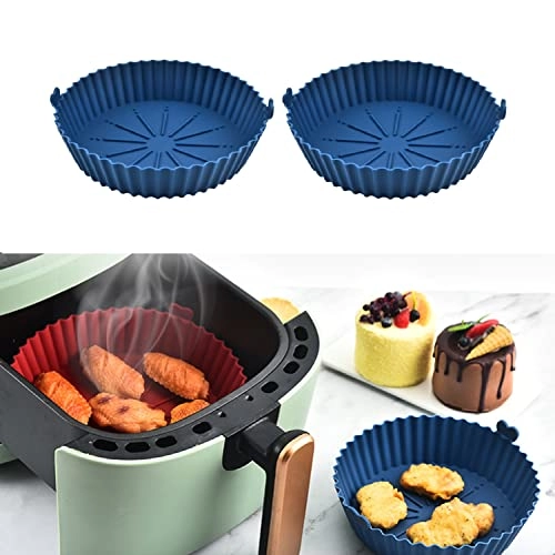 Silicone Air Fryer Liner - food grade silicone 2Pcs