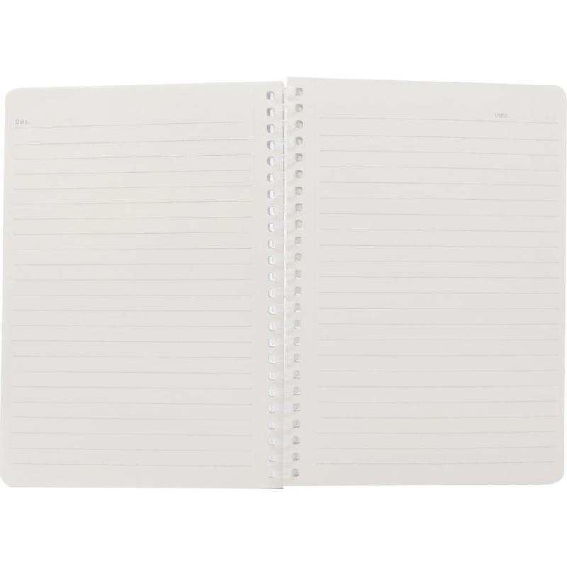 Notebook 19 X 26 cm Spiral - Grid 100 Sheets
