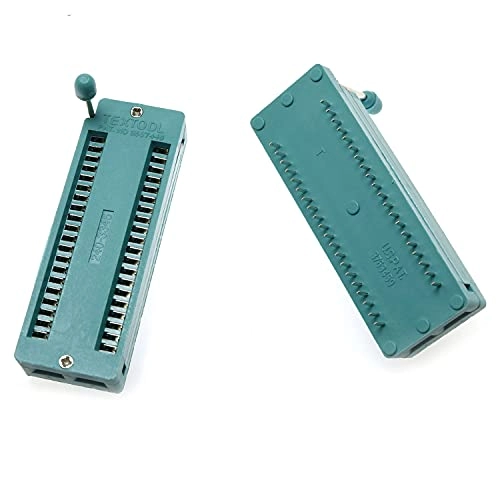 40 Pin ZIF IC Test Socket - 3A 300V DIP ZIF