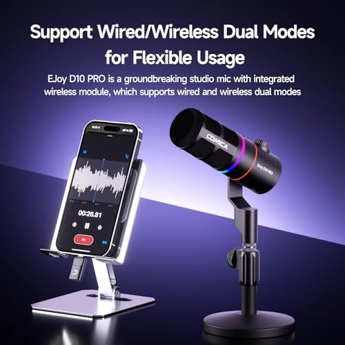 D10 Pro USB+Wireless+XLR Microphone