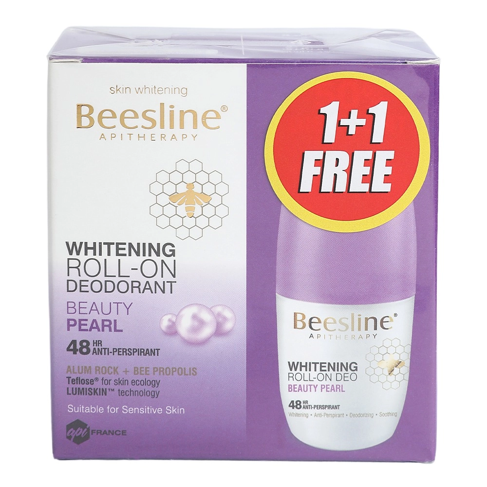 Beesline Whitening Beauty Pearl Deodorant Roll On - 50ml