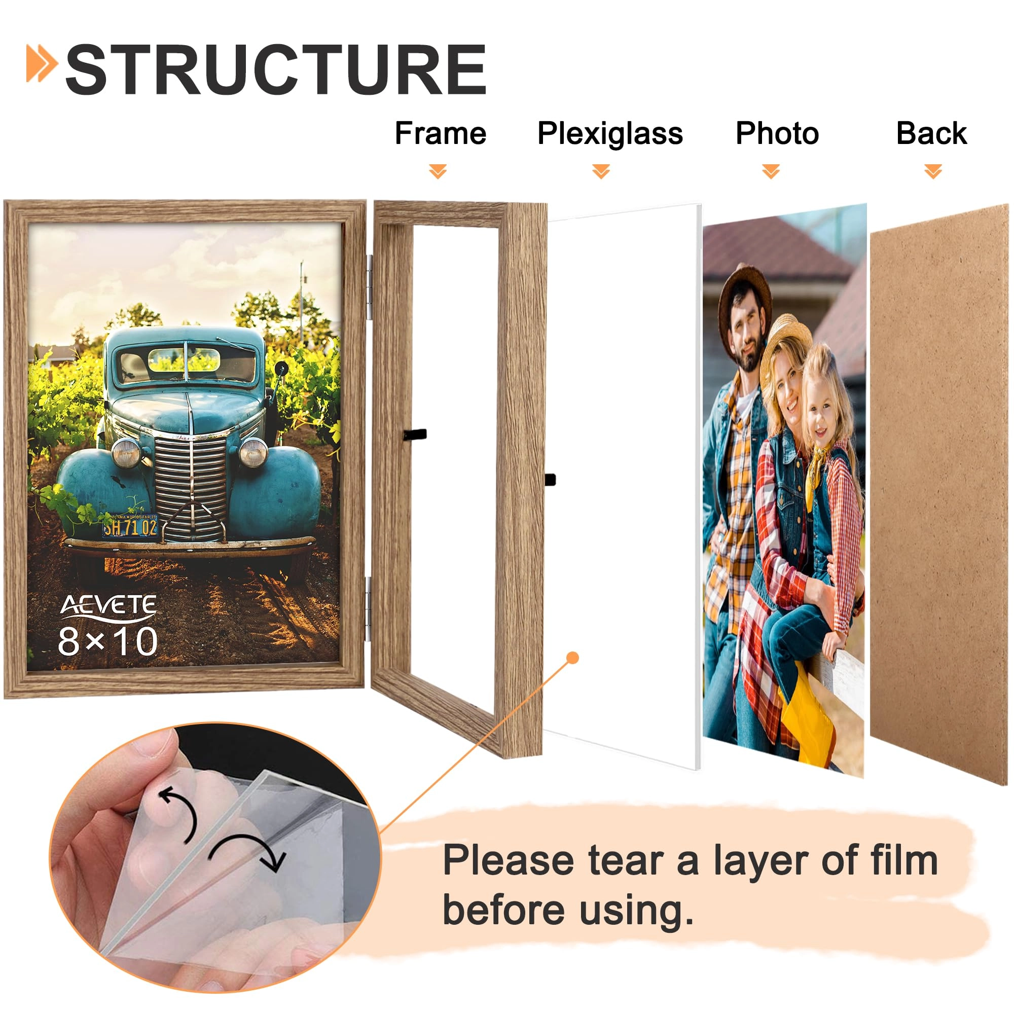 Double Picture Frame - 8x10 2