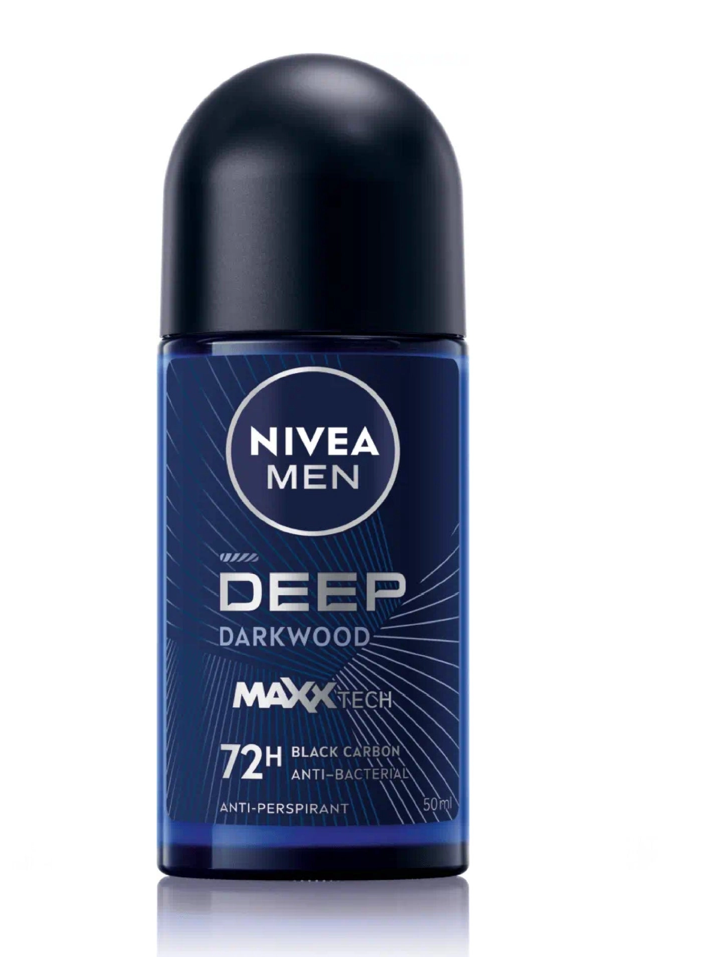 NIVEA Deep Deo Roll On - dark wood