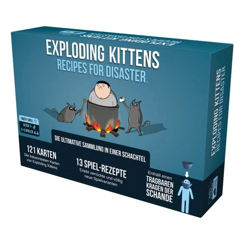 Exploding Kittens: Recipes for Disaster (German)