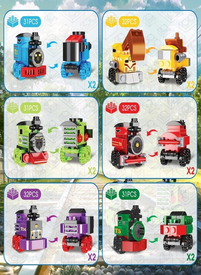 Mini Building Block Sets - 12pcs