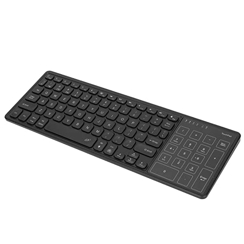 Wireless Keyboard - 2.4Ghz Numeric Touchpad RGB Backlit