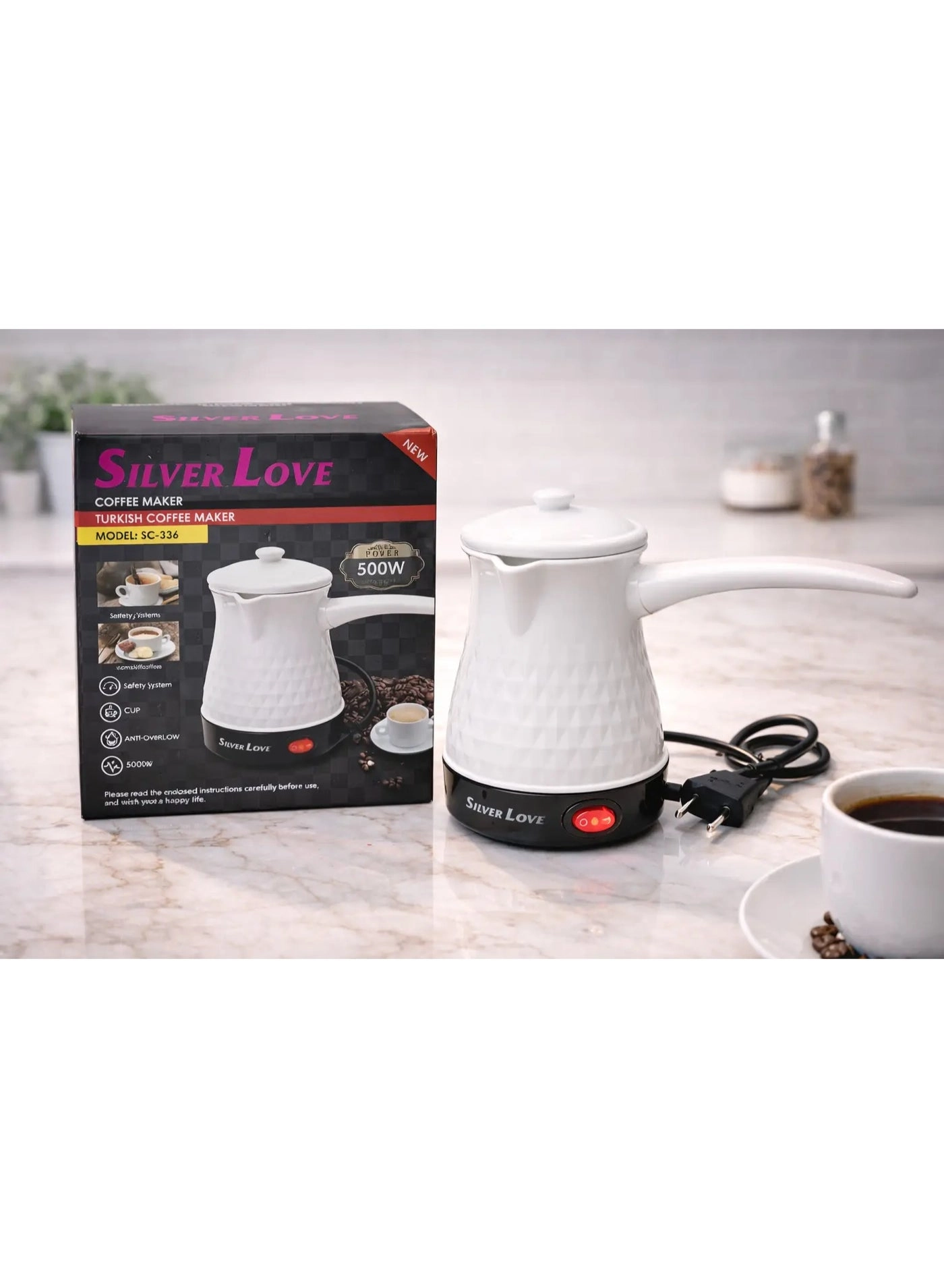 SILVER LOVE SC-338 - Cordless Washable Auto Shut Off