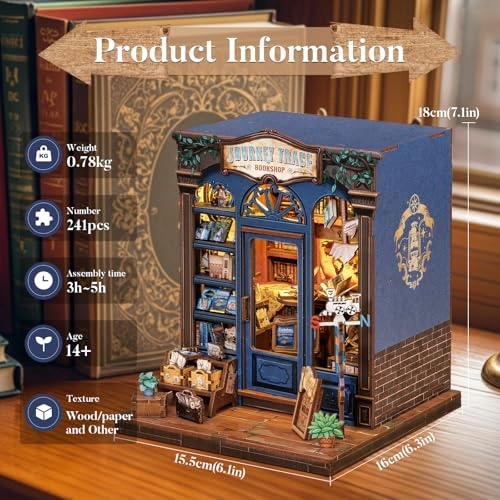 Book Nook Kit - Journey Trace Bookshop