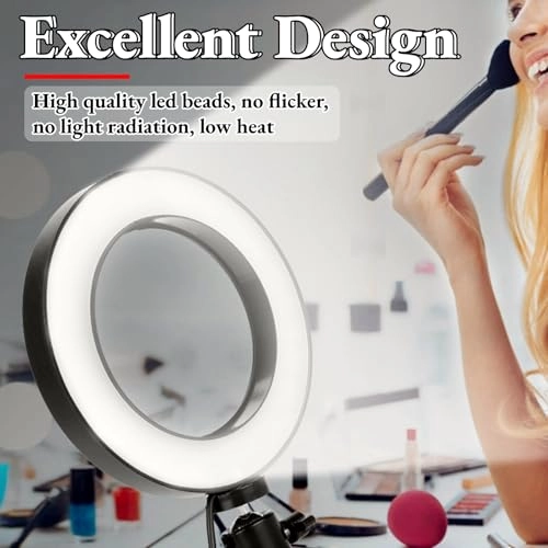 Ring Light Kit - 6 Inch 10 Levels Dimmable USB