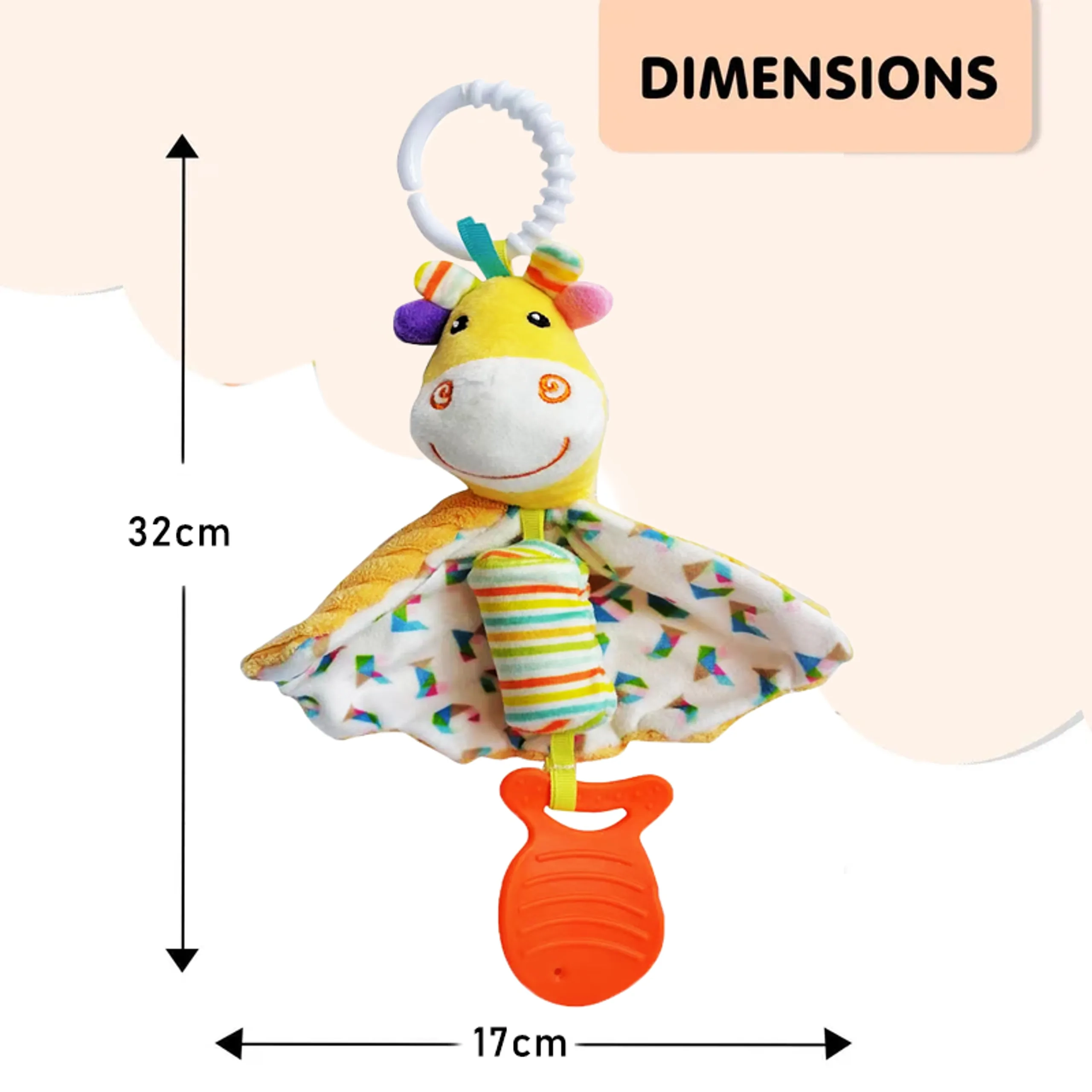 Hanging Plush Crib Toy - 0 month