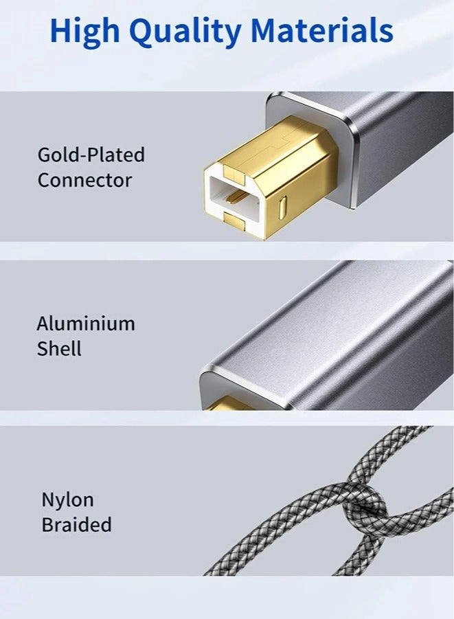 Printer Cable A Male to B Male 1.5m