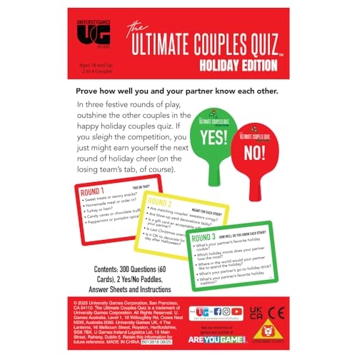 Ultimate Couples Quiz: Holiday Edition