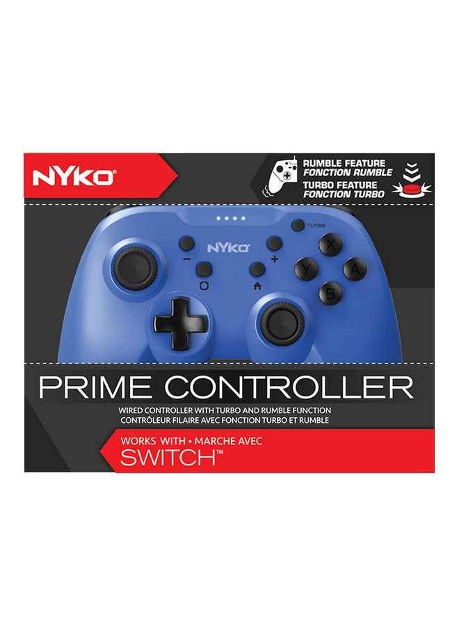 Nintendo Switch Prime Wired Controller Black