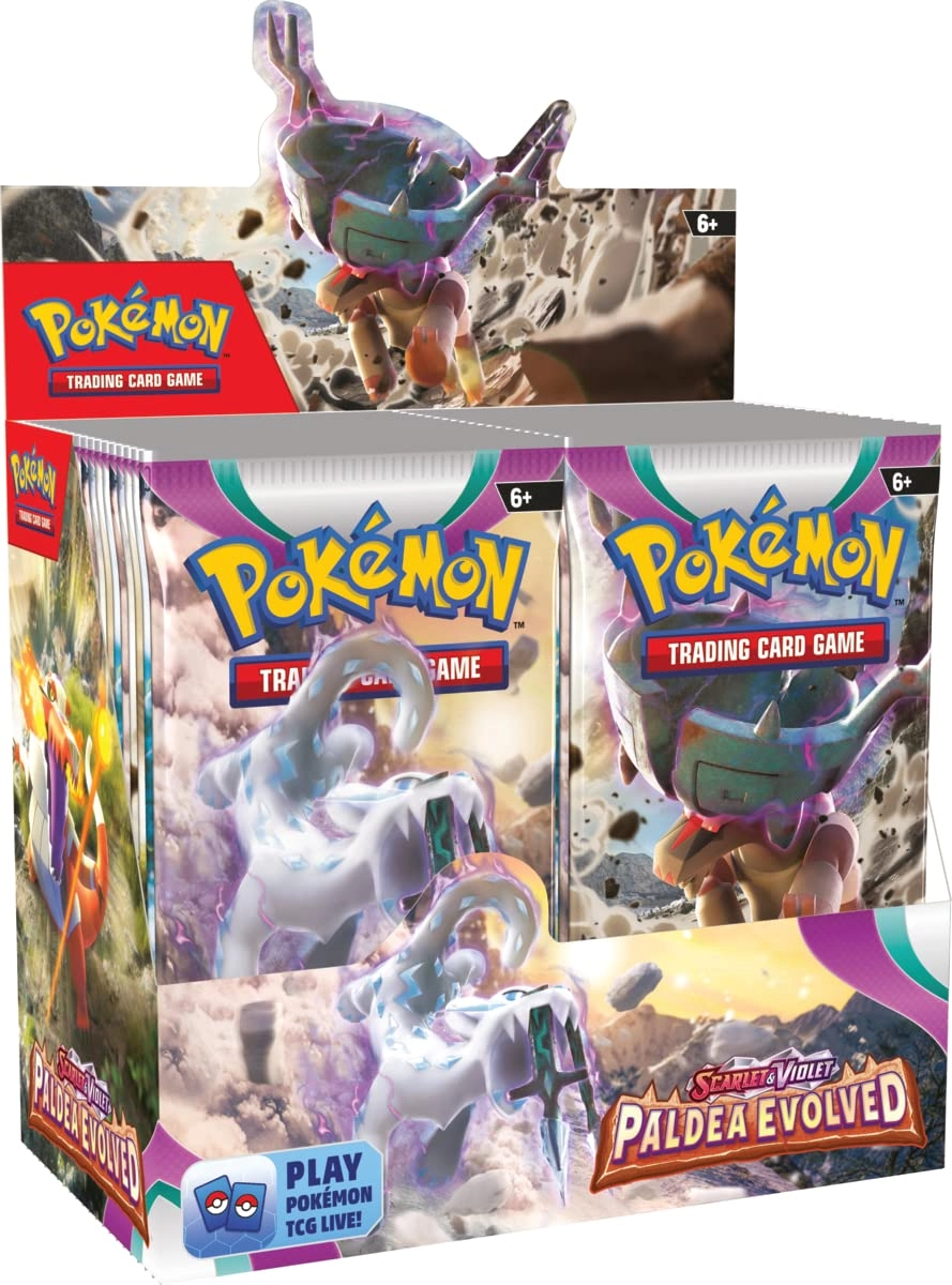 Pokmon Paldea Evolved Booster Display Box - 36 Booster Packs English