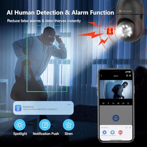 Light Bulb Camera 2K