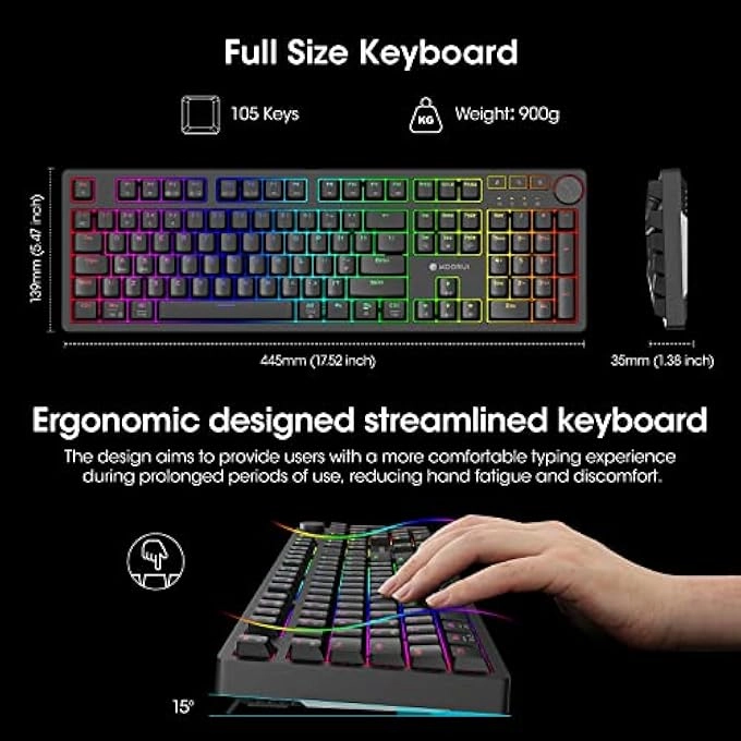 GAMING KEYBOARD - UK Wired