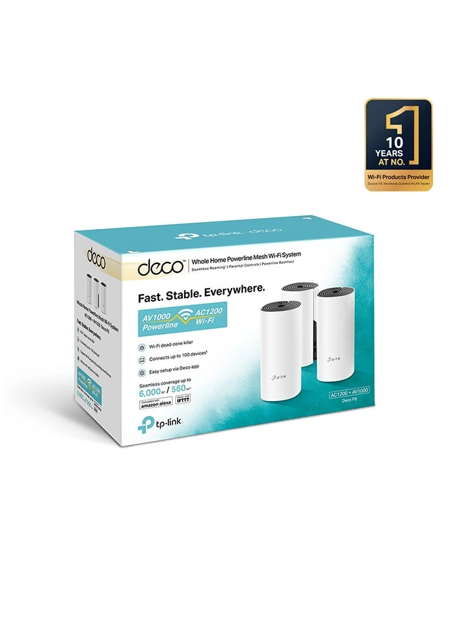 Deco P9 - AC1200 3-Pack
