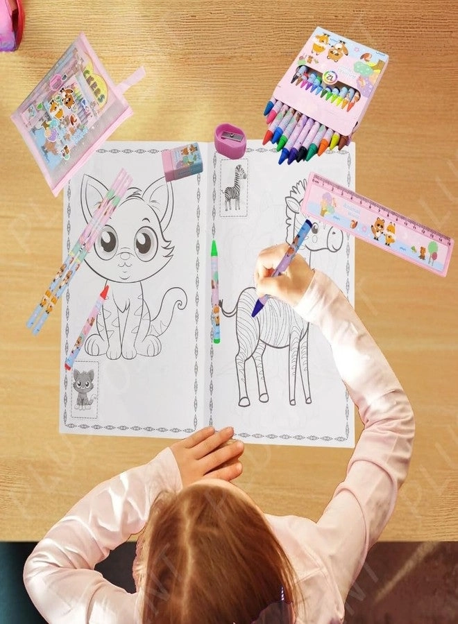 Animal World Gift Set - 8 Pcs